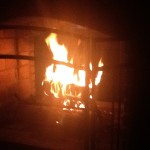 At My Backyard Fireplace
