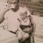 Dad & my Brother Heinz sharing a Cigar