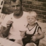 Dad & my Brother Heinz sharing a Beer